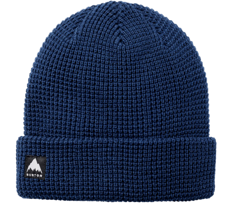 BURTON Recycled Waffle Beanie Dress Blue