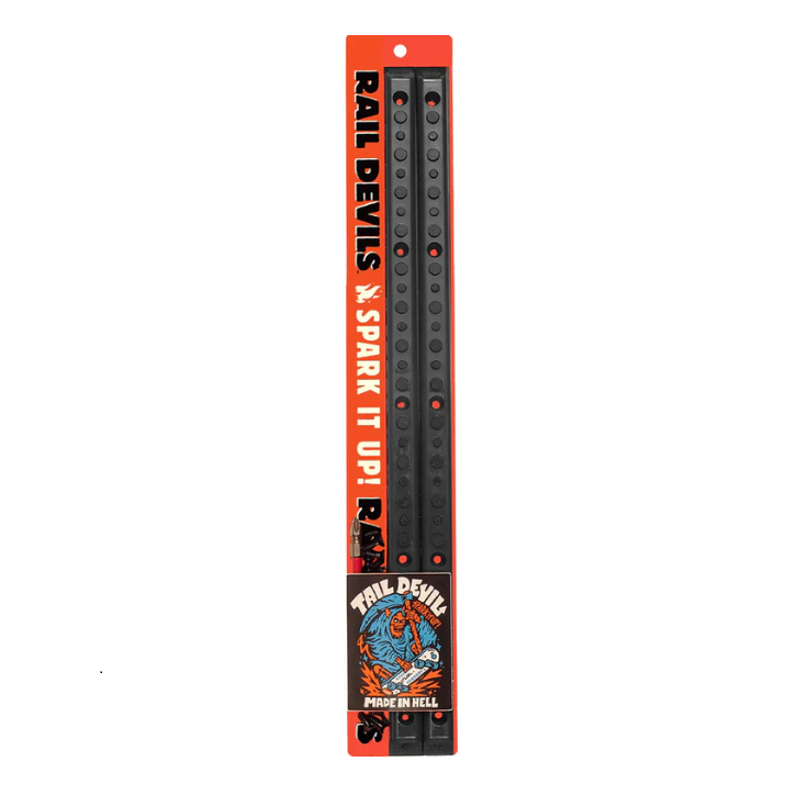 RAIL DEVIL Sparking skateboard rails - Black