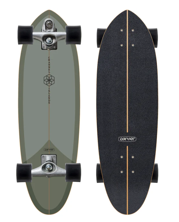 CARVER x Channel Islands Mid Sage C7 Surf Skate
