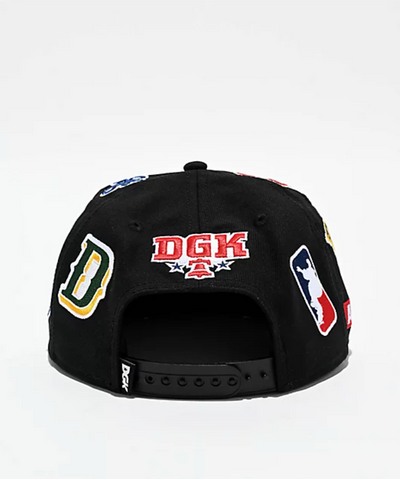 DGK League snapback cap - Black