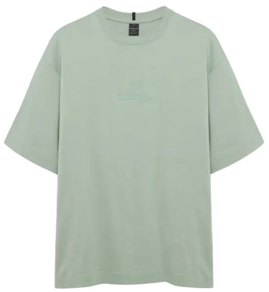 OAKLEY Mtn Ridge Embroidered Tee - Mens - Faded Green