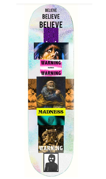 MADNESS Believe R7 skateboard deck - 8.5