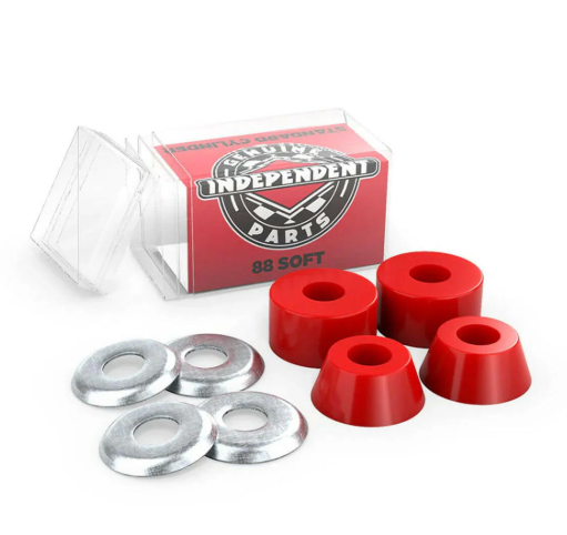 INDEPENDENT Cylinder Soft 88A Bushings - Red