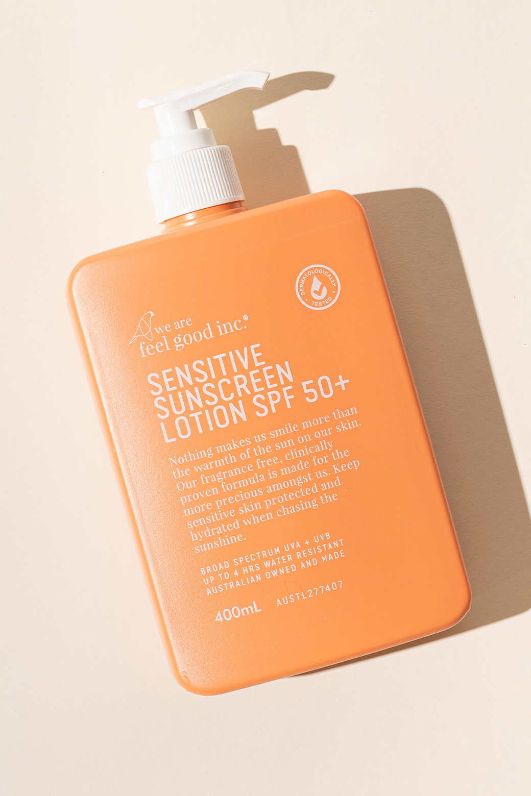 Feelgood Coconut Sunscreen 400ml - SPF 50+