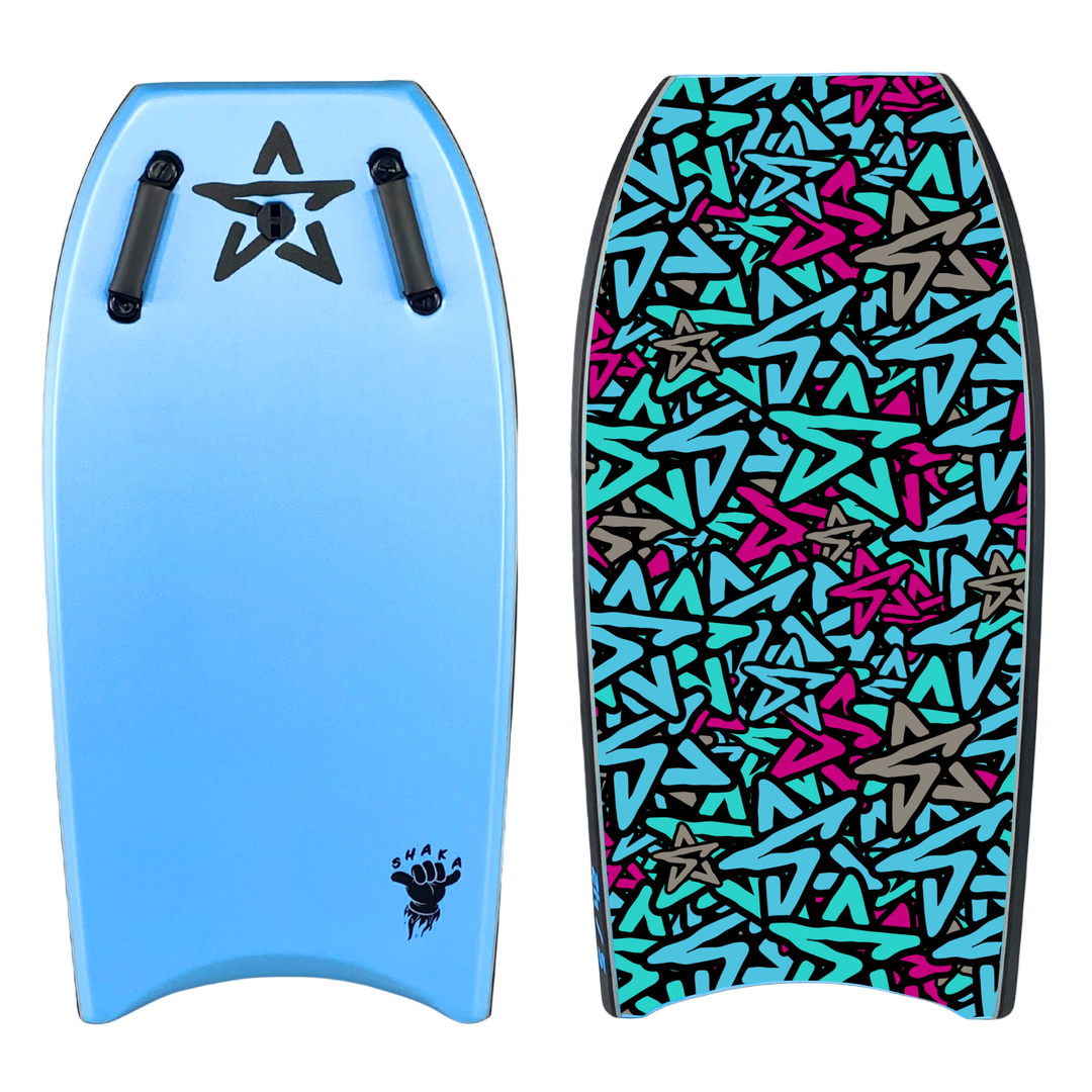 Stealth Shaka EPS 38 Bodyboard - Blue/Graphic