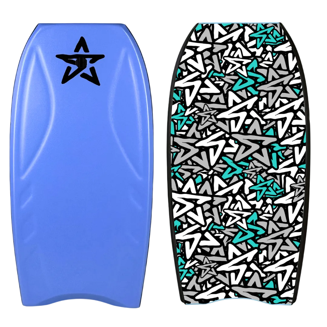 STEALTH Silencer EPS 41 bodyboard - Royal Blue/Graphic Slick