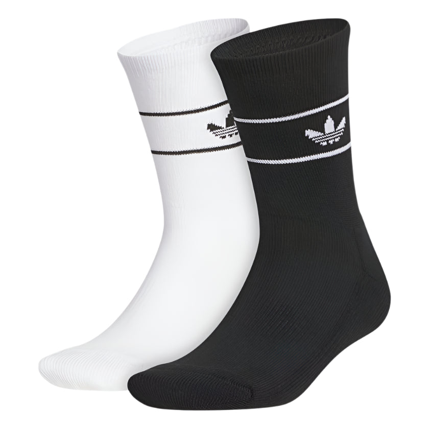 Adidas Skate Sock 2 pair - White / Black