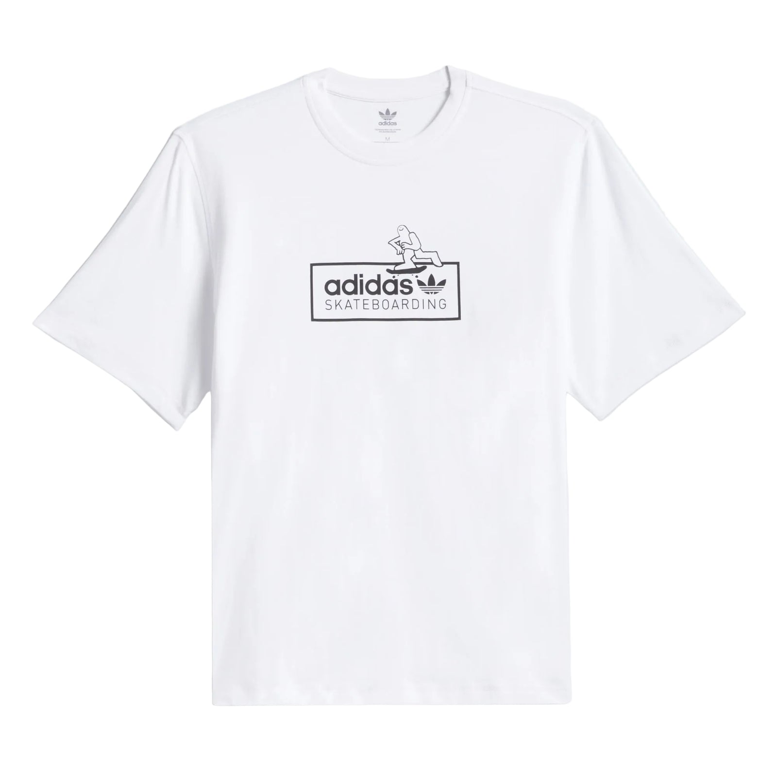 ADIDAS Skateboarding x Mark Gonzales Skate Spot Tee - Core White