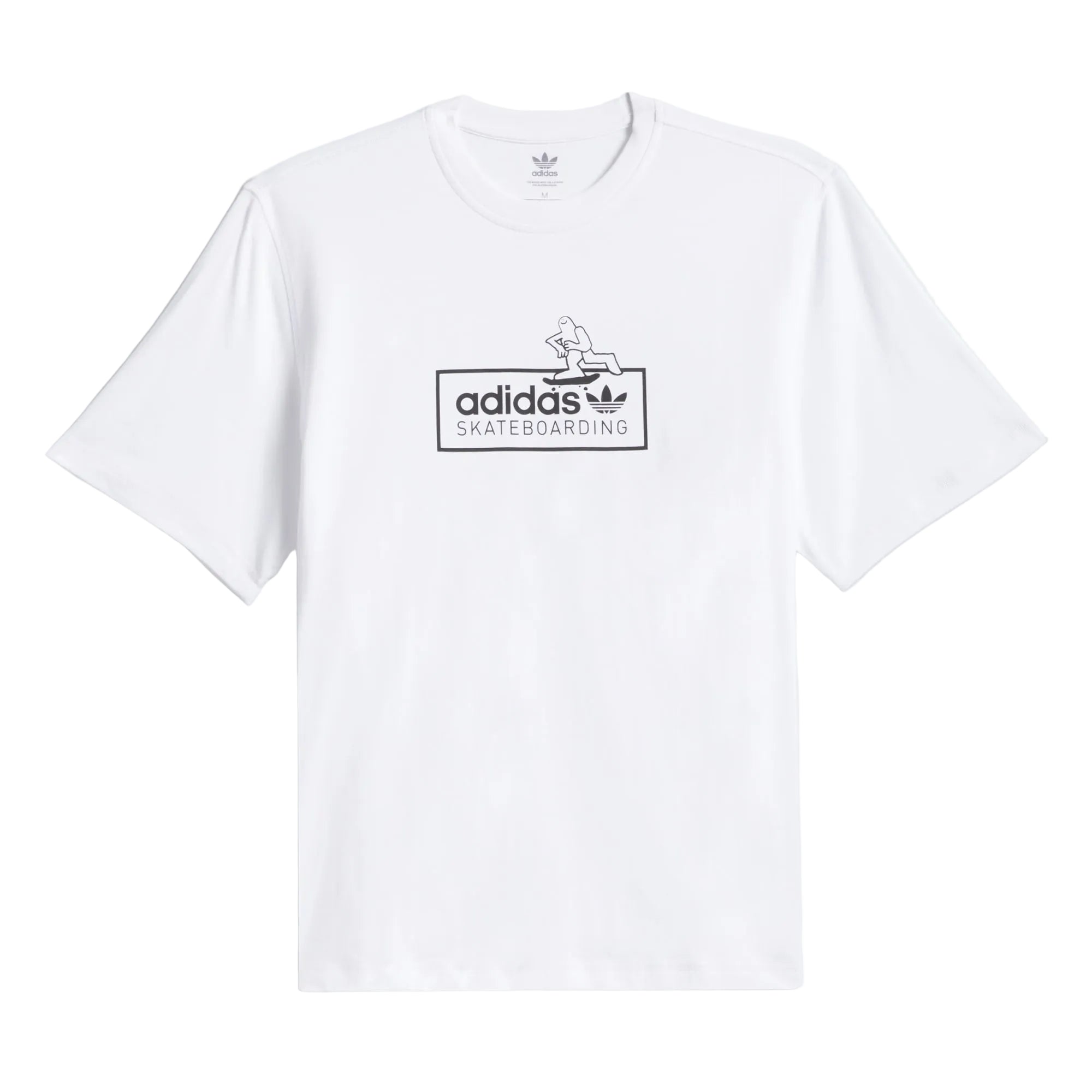ADIDAS Skateboarding x Mark Gonzales Skate Spot Tee - Core White