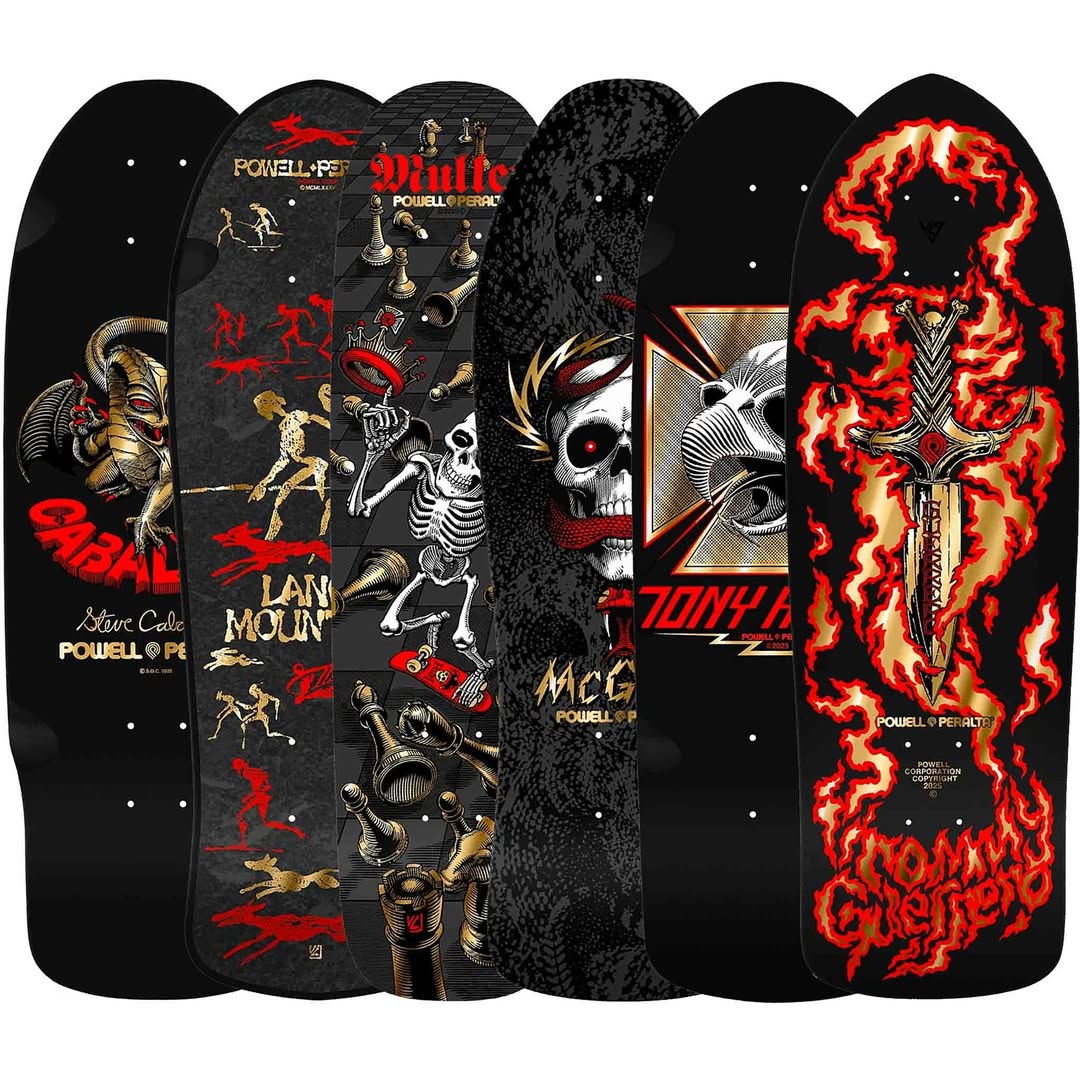 POWELL PERALTA Bones Brigade Series 16 decks - COMPLETE SET