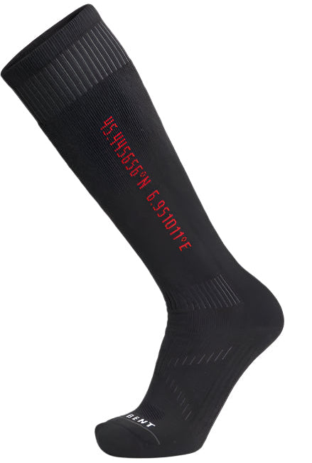 Le Bent Full Cushion Snow Sock - Black