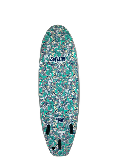 SOFTLITE Shred Head 5ft 6 softboard - Pink