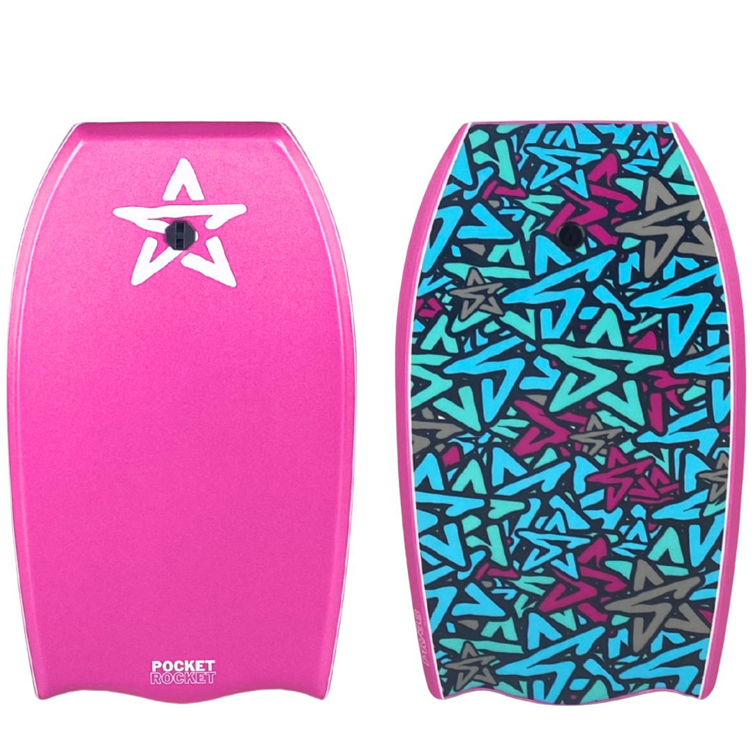 Stealth Pocket Rocket EPS 33 Bodyboard - Pink/Graphic