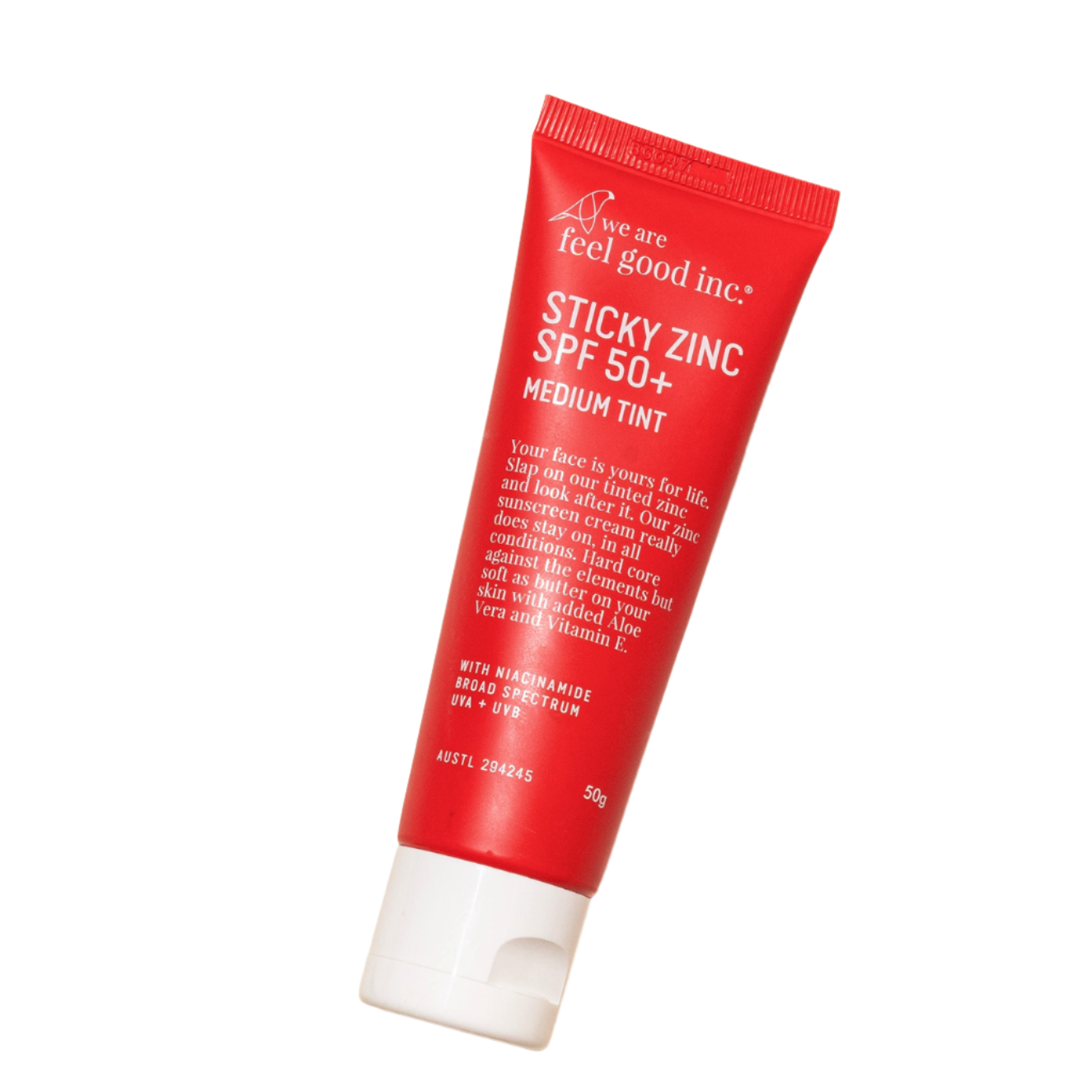 Feelgood Mineral Zinc Medium Tint - Spf 50+