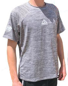 Adrenaline Surf T SS Rash Shirt Mens - Grey