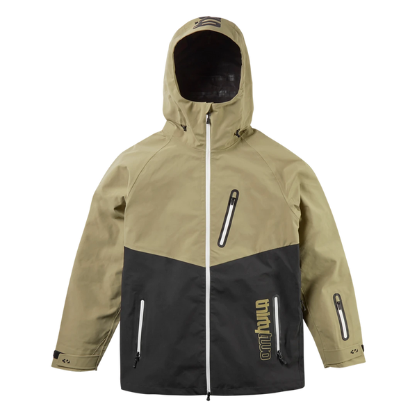 thirtytwo ウェア GRASSER JACKET 25-26 THIRTYTWO Grasser jacket - Khaki - STM Snow Surf Skate