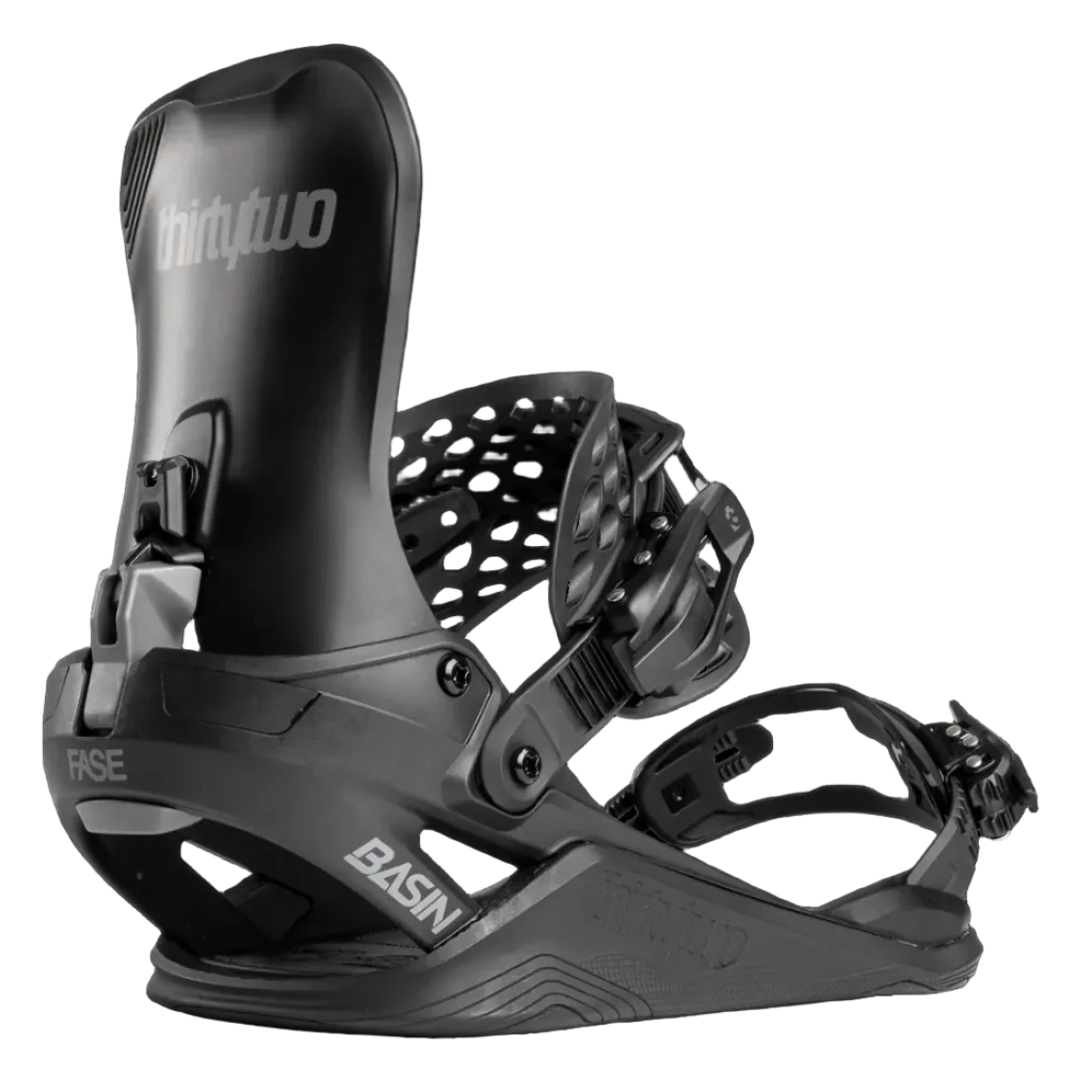 THIRTYTWO Basin FASE snowboard bindings - 2027 - Black