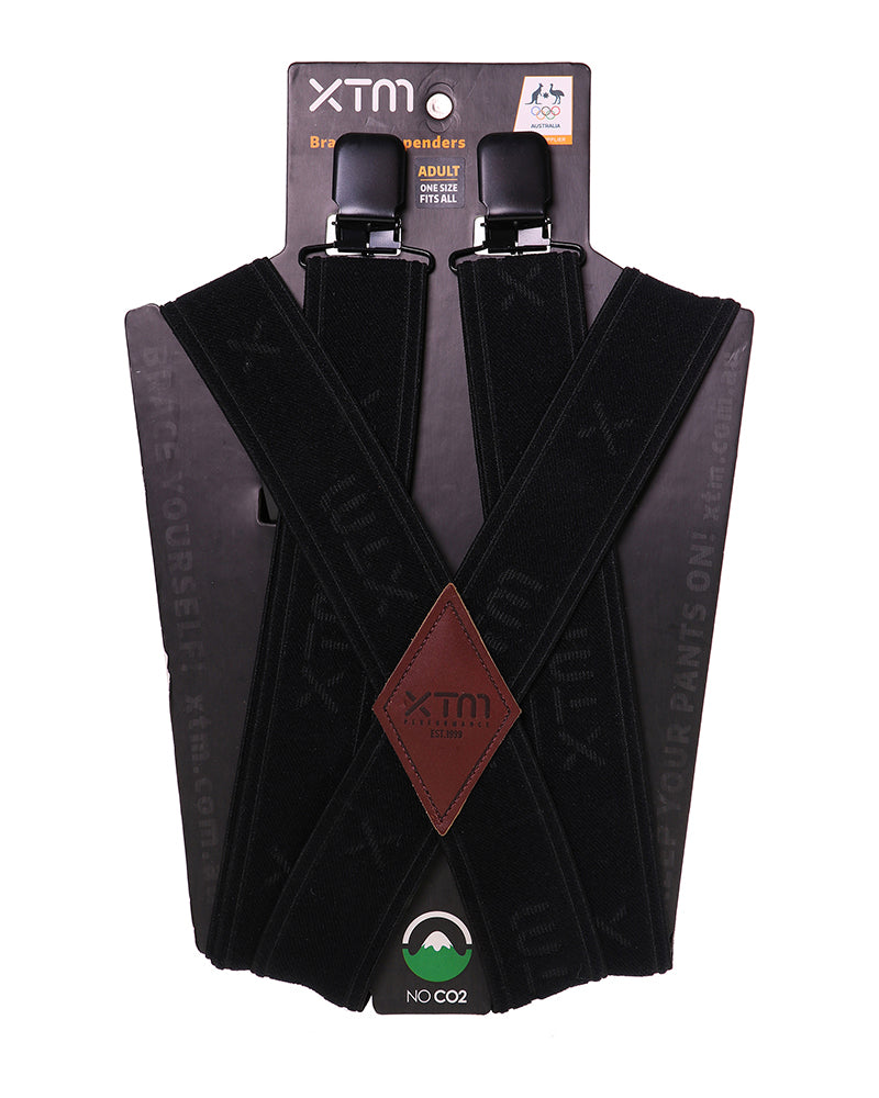 XTM Braces Suspenders - Black