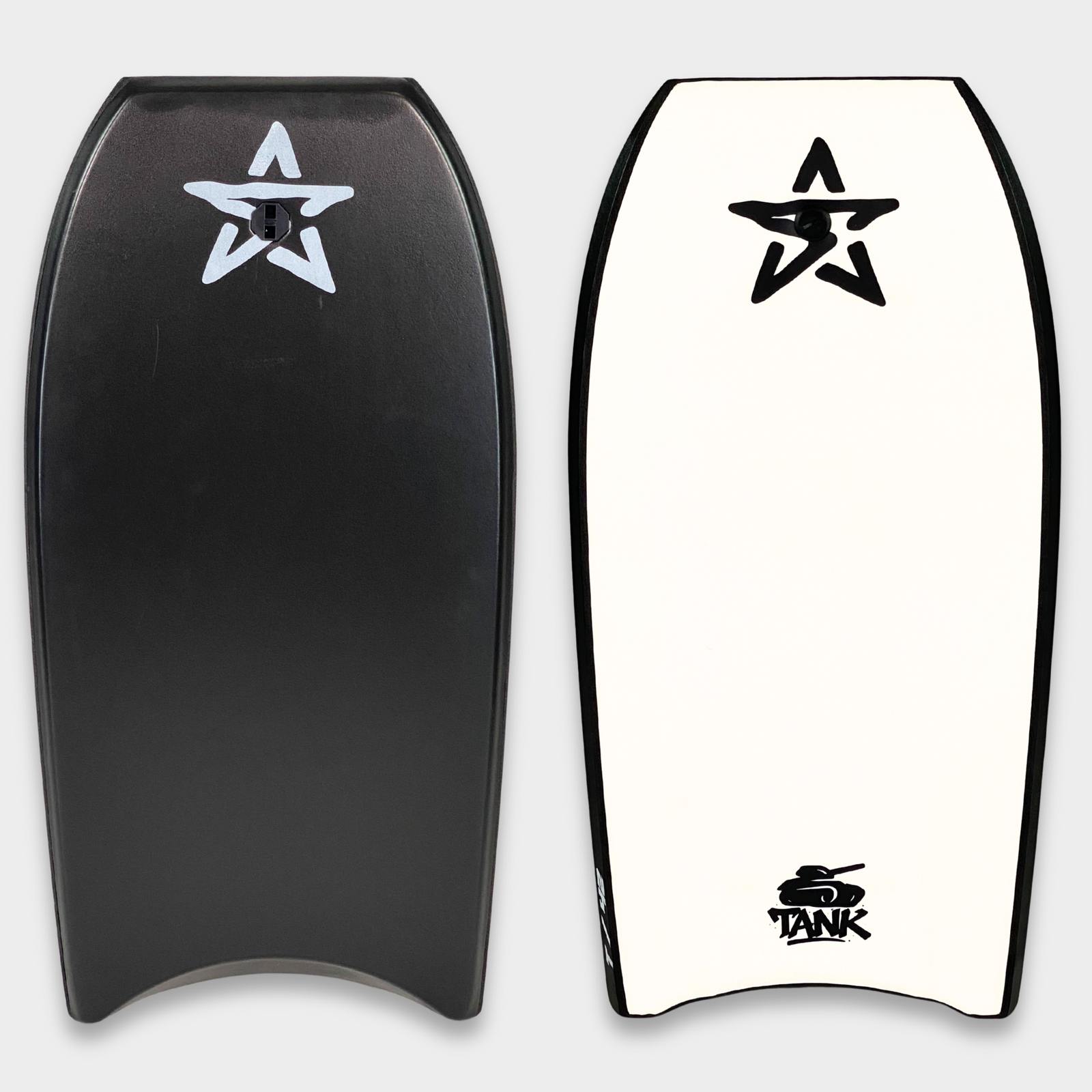 STEALTH Tank EPS 45 bodyboard - Black/white