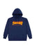 Thrasher Flame Youth hoodie - Navy