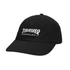 THRASHER Old Timer cap - Black