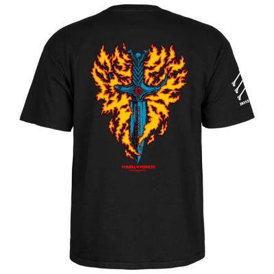POWELL PERALTA Bones Brigade S17 Guerrero tee - Black