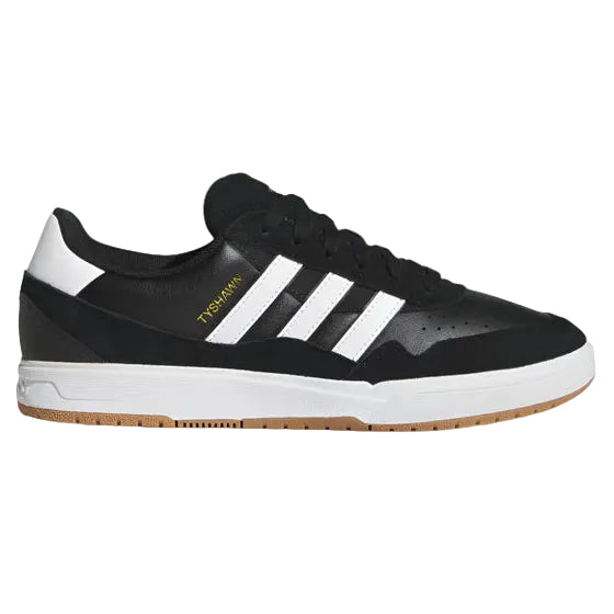 ADIDAS Tyshawn 2 shoes - Core Black / Cloud White / Gum