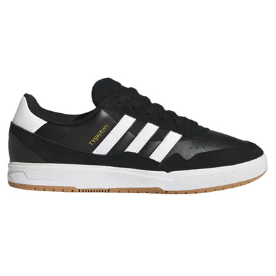 ADIDAS Tyshawn 2 shoes - Core Black / Cloud White / Gum
