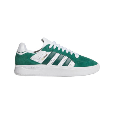 Adidas Tyshawn Low Mens Shoes - Collegiate Green/Collegiate Green/Cloud White