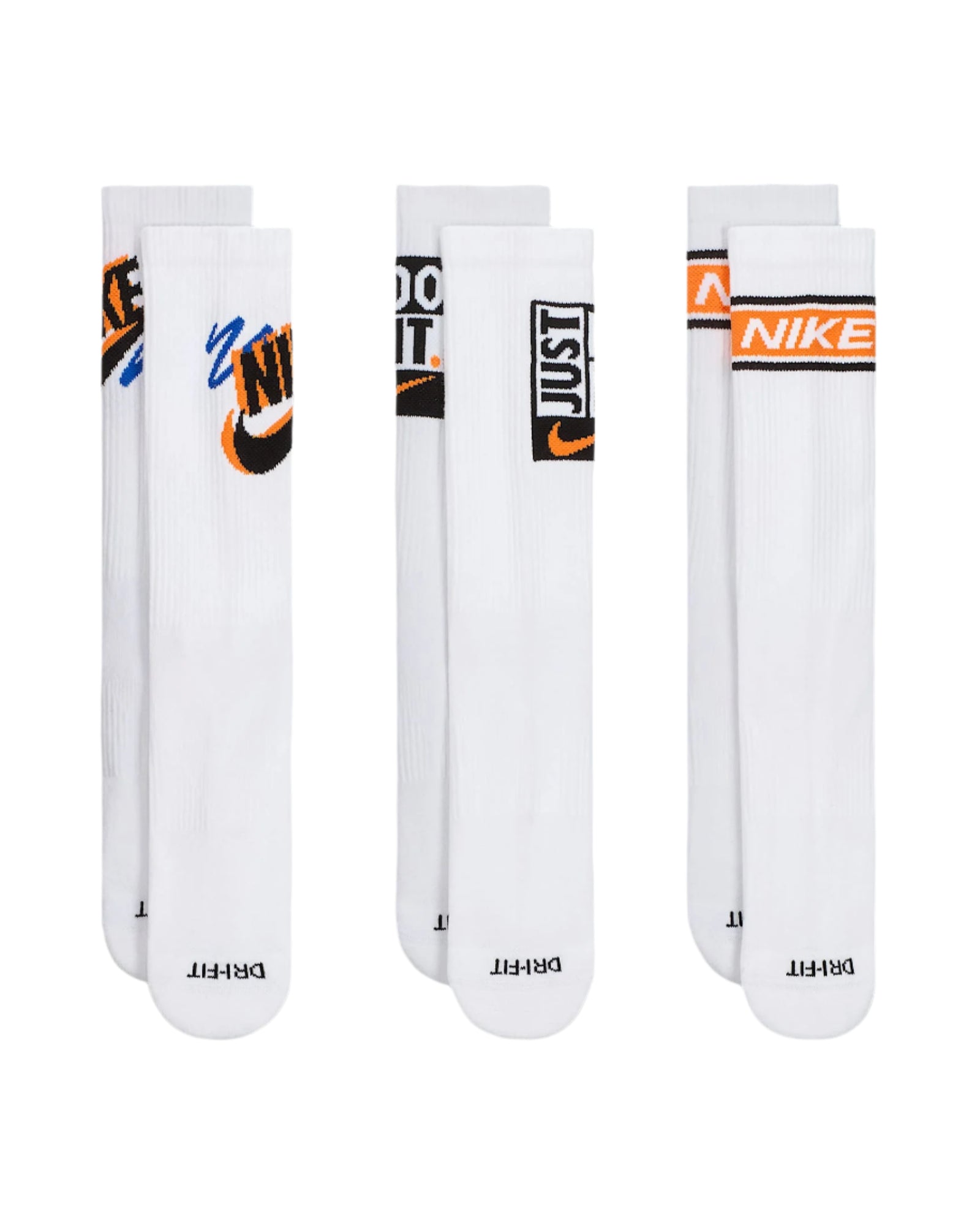 Nike Everyday Plus Crew Sock 3Pk - multi