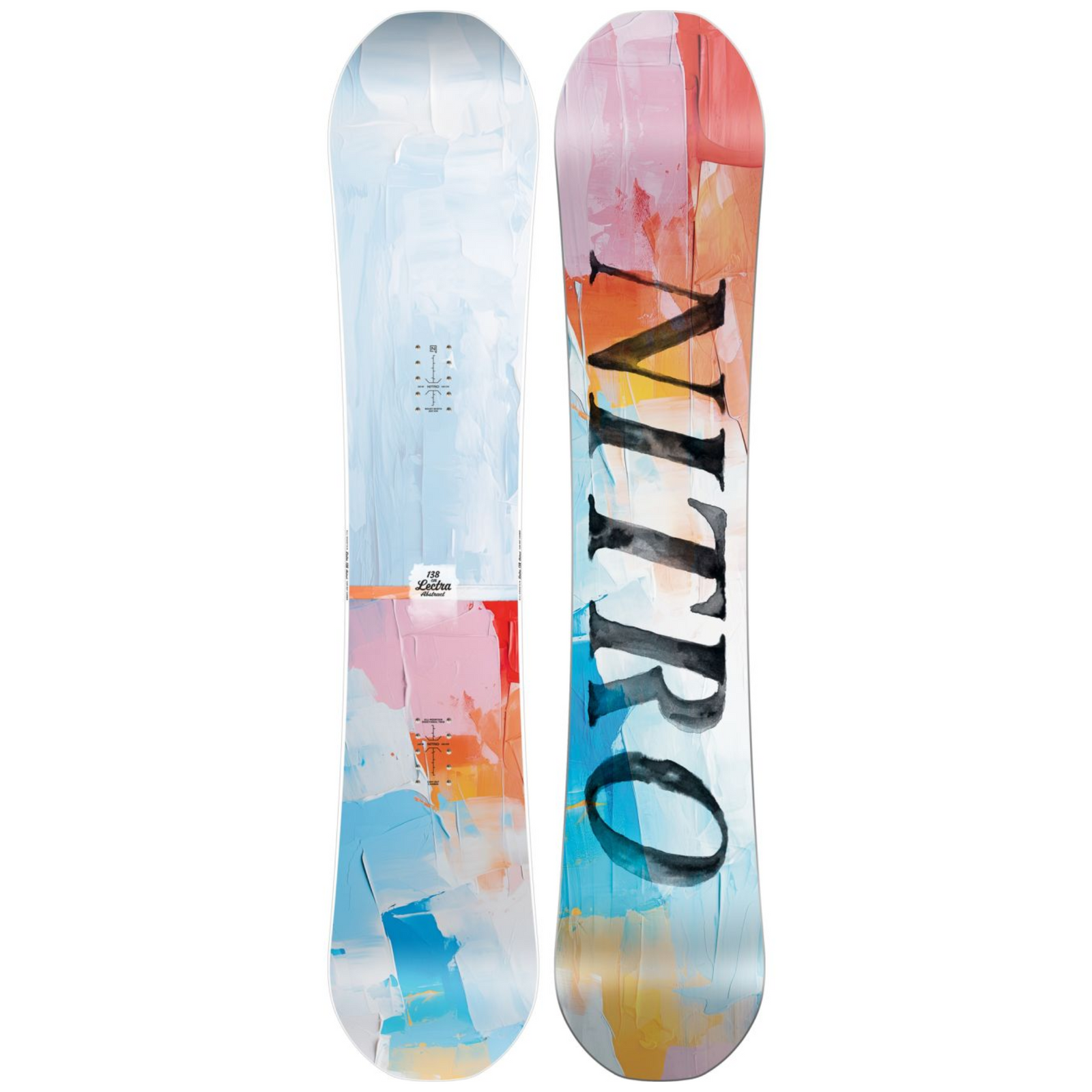 NITRO Lectra Abstract snowboard 2026 - Womens - 146