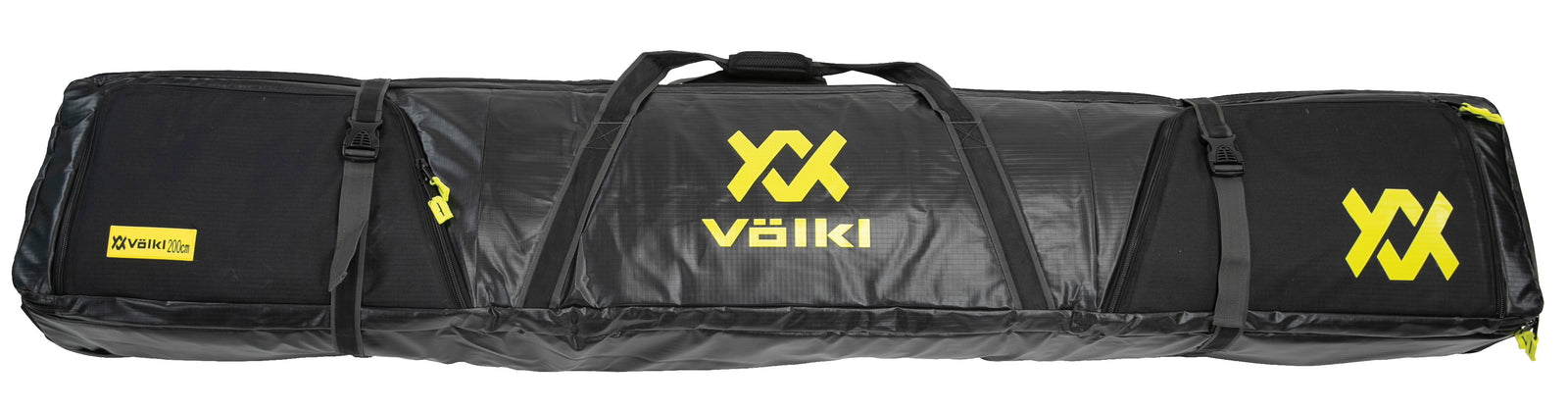 VOLKL Wheeled Double Ski Bag 200cm - Black