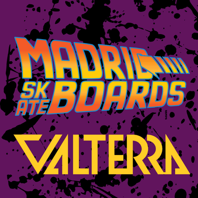 MADRID x Valterra Back to the Future Official limited edition reissue skateboard deck