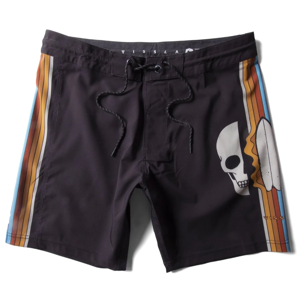 VISSLA Cosmic Tides boardshorts 17 - Boys - Phantom