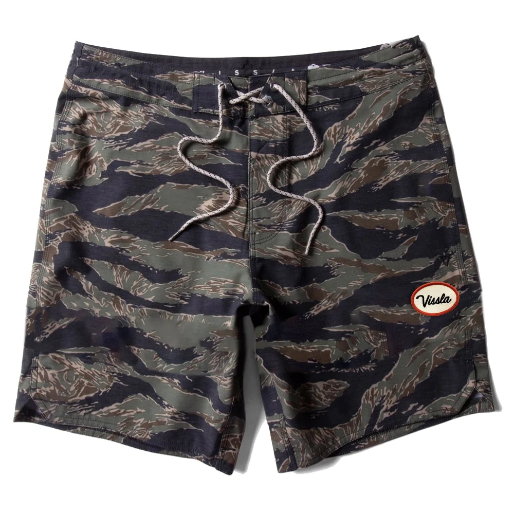 VISSLA Long Sets boardshorts 20.5 - Tiger Camo