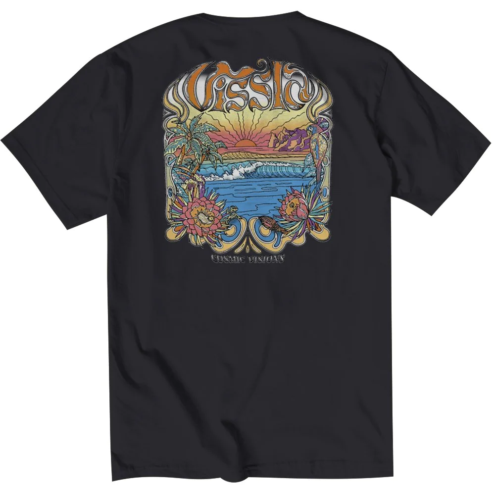 VISSLA Organic t-shirt - Black