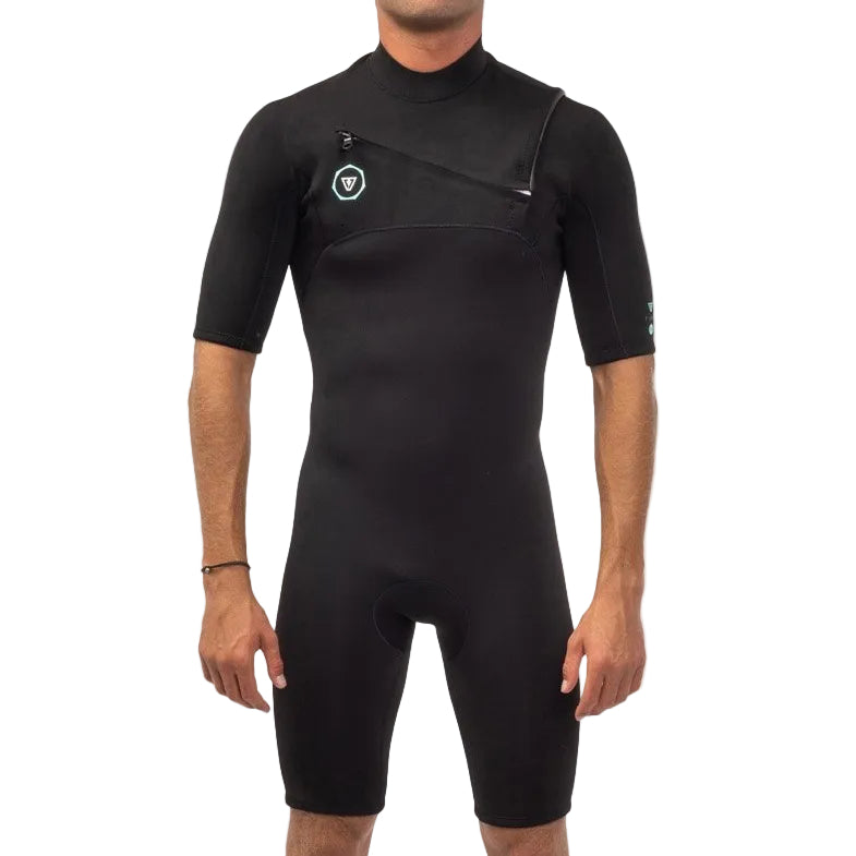 VISSLA 7 Seas 2/2 Short Sleeve spring suit - Black