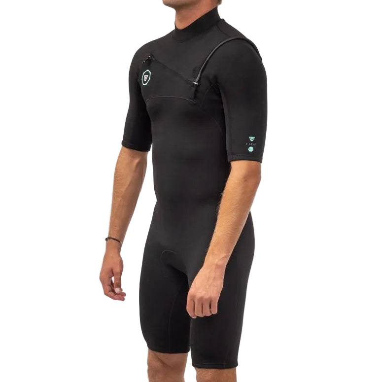 VISSLA 7 Seas 2/2 Short Sleeve spring suit - Black