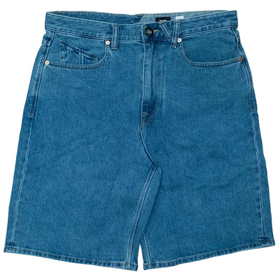 Volcom Billow Denim Short - Deep River Blues