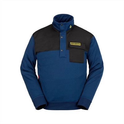 VOLCOM SHE 2 Pullover Fleece - Mens - Navy