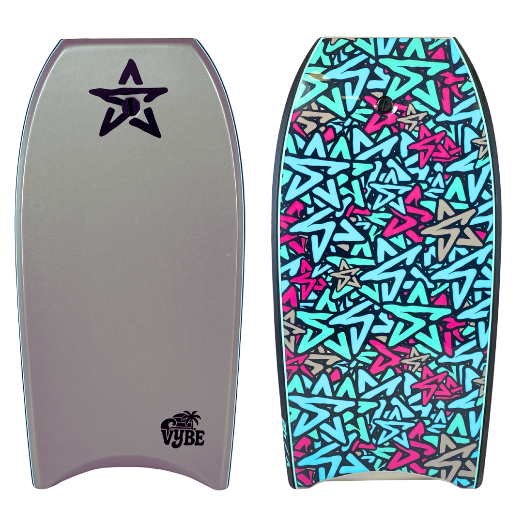 Stealth Vybe EPS 38 Bodyboard - Grey