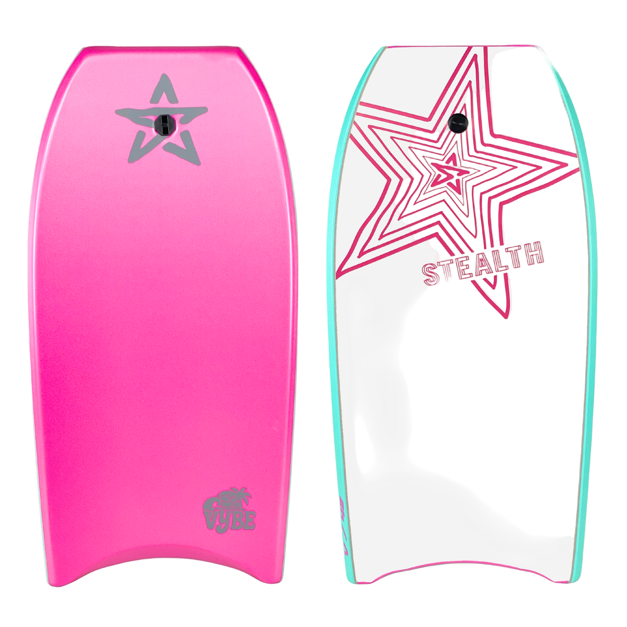 Stealth Vybe EPS 40 Bodyboard - Pink/white
