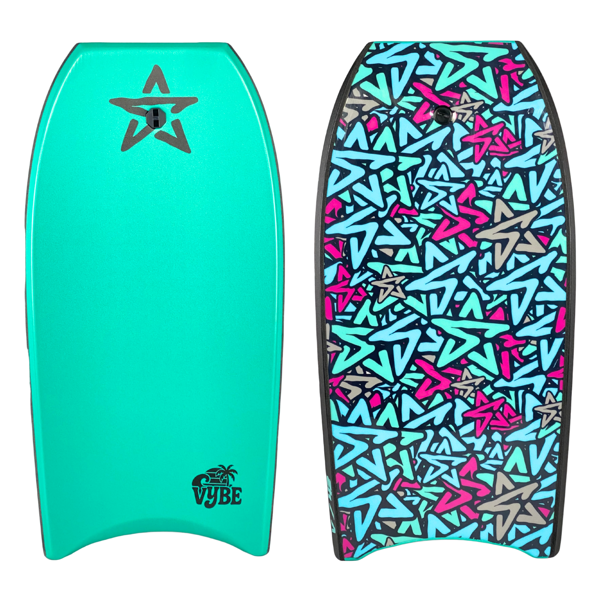 Stealth Vybe EPS 40 Bodyboard - Teal/graphic