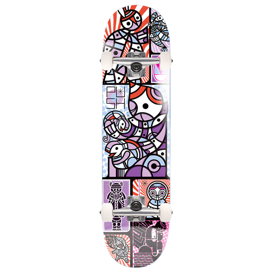 PUSH Don Pendleton Collage skateboard - 8.25