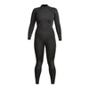 Xcel Axis 3/2mm L/S Womens Steamer - Black/Black