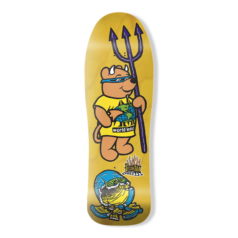 WORLD INDUSTRIES Steve Rocco III Reissue skateboard deck