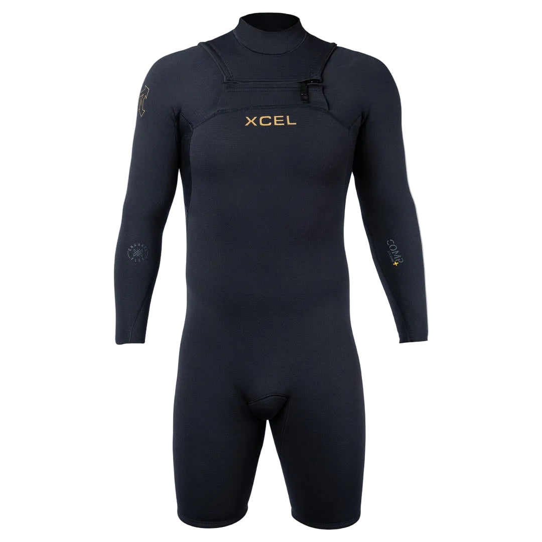 XCEL Comp + 2MM LS Spring Suit - Mens - Black