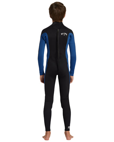 Billabong 302 Foil BZ FL Boys Fullsuit - Mid Blue