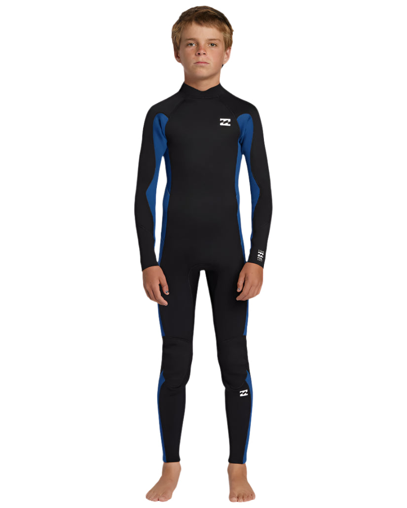 Billabong 302 Foil BZ FL Boys Fullsuit - Mid Blue