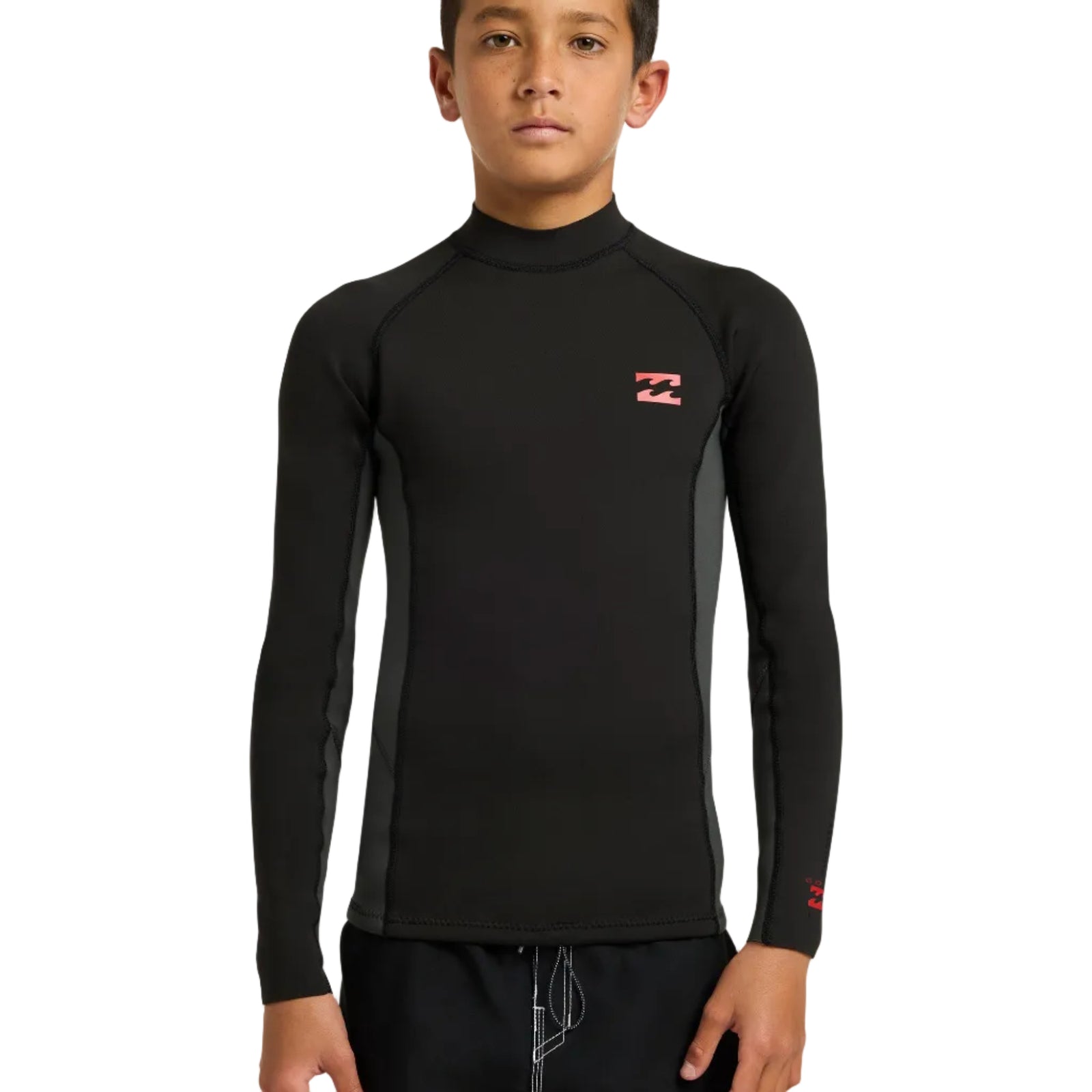 Billabong Absolute 1mm F/L Long Sleeve Jacket Wetsuit Top Boys - Black